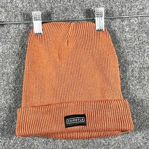 Chipotle Beanie Hat Orange Terracotta Adult Size #2345